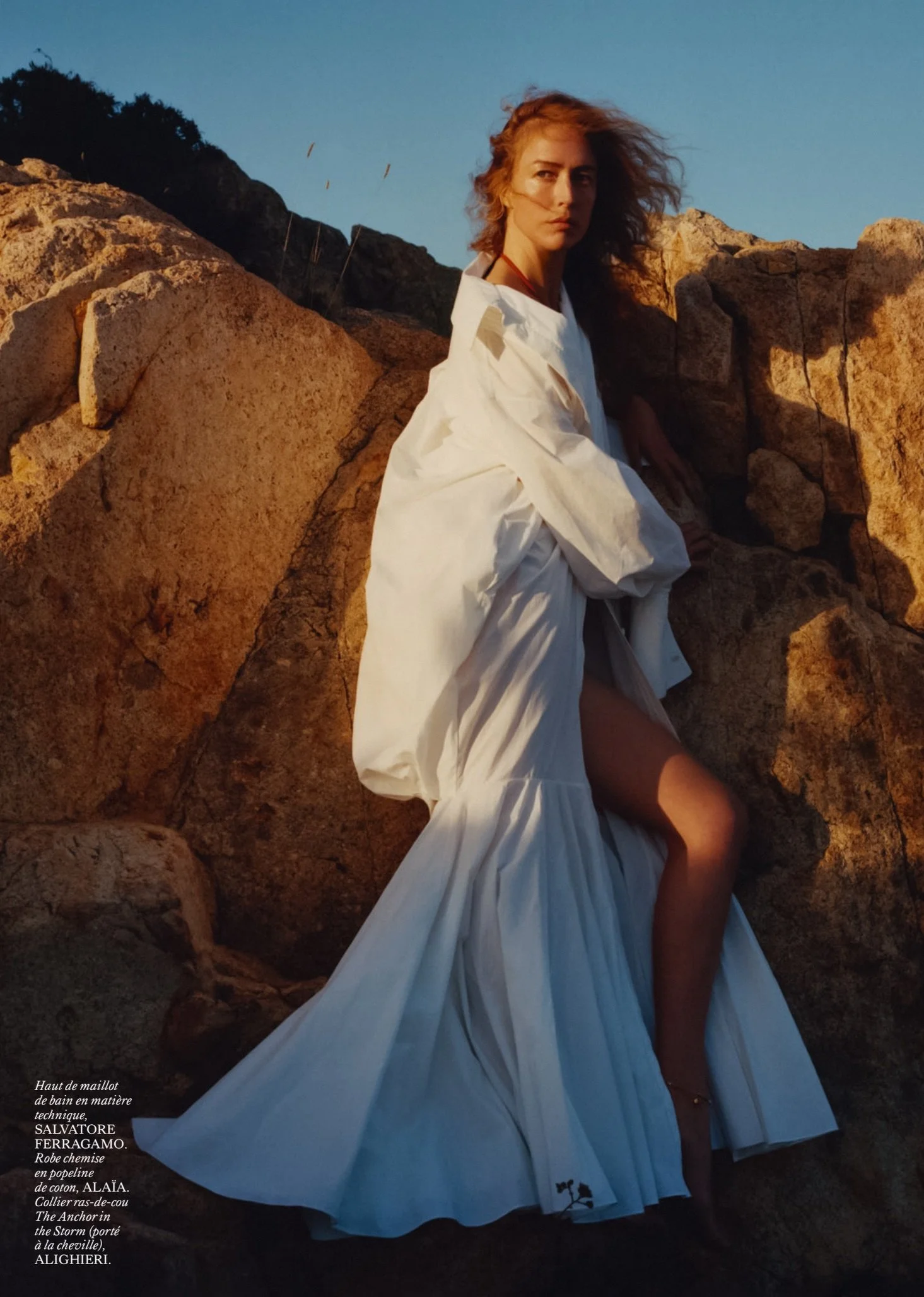Raquel Zimmermann Is Lensed by Theo De Gueltzl Vogue France June